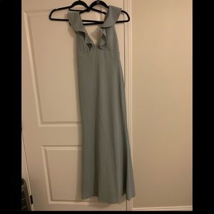 Lulu’s Perfect Opportunity Dress Size M Light Gray